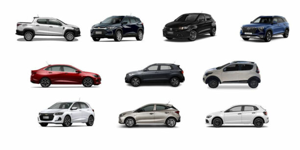 Os 10 carros mais vendidos no Brasil em 2024